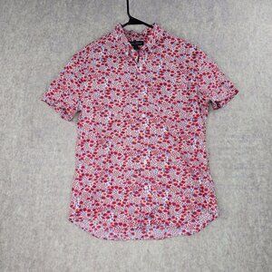 J. Crew Mercantile Flex Floral Women's Short Sleeve Button-Up